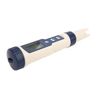 Alomejor 5 in 1 Water Quality Testing Meter Compact PH Salinity TDS EC Gauge for Home and Laboratory Use