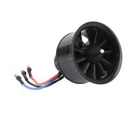 Alomejor 50mm 11 Blades EDF Electric Ducted Fan Jet Engine Fan RC Model with 5S 3750KV 21V Maximum Thrust 1050g for Mini RC Aircraft Aviation Projects