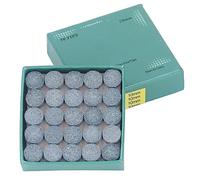 Alomejor 50pcs Durable Pool Cue Tips for Billiards and Snooker, Improve Ball Control for and Home Use, PU Material, 50pcs (10mm)