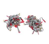 Alomejor 50Pcs Piano Belt, Non Elastic Traction Cord with Metal Lock, Perfect for Tuning and Hammer Reset for Various Piano Types