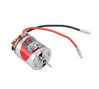 Alomejor 540 RC Brushed Motor 540 Electric Motor Brushed RC High-Strength Stainless Steel Copper Construction Large Torsion for 1/10 Car with Dampness Impact Protection (22T)