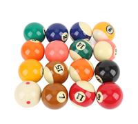 Alomejor 57.2mm Billiard Balls Set with Vibrant Colors Excellent Performance and Smooth Rolling for Home and Competition Play