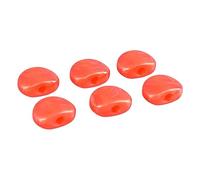 Alomejor 6Pcs Guitar Tuning Peg Button Replacement Set for Easy Installation, Fits Electric Guitars (Red)