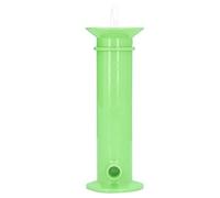 Alomejor 7pcs Set Baby Food Pouch Maker Reusable Pure Color Pouches Toddler Fruit Squeeze Puree Filler for Kids(Green)