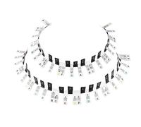 Alomejor 88 Key Piano Keyboard Note Labels Removable Colorful Stickers for Kids Beginners Learning for Teaching Sound Adjustment PVC Material