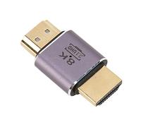 Alomejor 8K HD Multimedia Interface Connector, Fast Male to Male Adapter for Gaming and Streaming, Durable Aluminum, 1 Unit