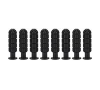 Alomejor 8pcs Table Football Plastic Handles Table Football Grip Part Replacements for Standard Foosball Tables