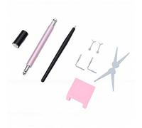 Alomejor 9 Pcs Nail Magnet Set Professional for Salon Use 3 in 1 Multifunctional Nail Polish Magnet Tools for Creative Designs