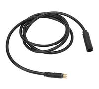 Alomejor 9 Pin Wheel Motor Female to Male 9 Pin Motor Extension Cable for Electric Bike with Marking, 3 Options for Easy Installation (1.5 flat 1300mm)