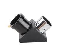 Alomejor 90 Degree Diagonal Lens Prism for Refractor Cassegrain Telescope 1.25IN Angle, Fit for Birds Observation and Summit Cross Viewing, Plastic + Metal Material for Durability