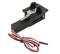 Alomejor 90 Degree RC Electronic Retractable Landing Gear, Aluminum Alloy Steel Shock Absorption with Overcurrent Protection for 1.5M Fixed Wing Aircraft