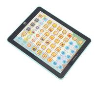 Alomejor ABS Kids Learning Tablet with Letters Words Numbers, Educational Electronic Toy for Children (Green)