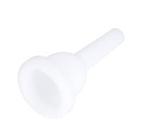 Alomejor ABS TUB MUNPIFIE High Density Declared the Police for Tuba Player material: ABS White, Suitable for Beginners and Professional Players