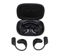 Alomejor Active Noise Cancelling Translation Earbuds Bluetooth 5.4 for Real Time Language Exchange Suitable for Travelers (Black)