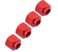 Alomejor Adapter Extends the Auto -high -performance Expansion Rate for 4 D90 SCX10 1/10, Improvement in Stability and Manipulation, Perfect for Models Models (Red)