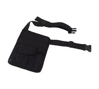 Alomejor Adjustable Canvas Restaurant Waiter Belt Bag Portable Cube Style Belt Pouch for Restaurants and Industry 8.07x10.03in