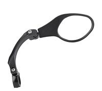 Alomejor Adjustable Stainless Steel Bicycle Rearview Mirror for Handlebars - Right-Side Mount, 360° Rotation, Fits 22.2mm Diameter Bars, Lightweight & Durable Bike Back View Mirror