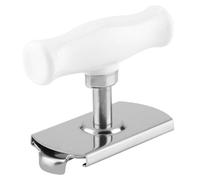 Alomejor Adjustable Stainless Steel Can Bottle Jar Lid Opener for Easy Unscrewing in Home Kitchen Hotel Travel