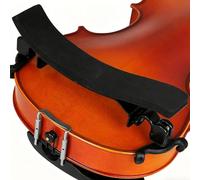 Alomejor Adjustable Violin Shoulder Rest, with Height Width Angle Adjustable Feet for 4/4 3/ Violin 13in-14in Viola, Anti Slip Rubber Clamp Foam Pad