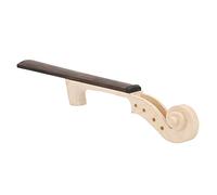 Alomejor Ahorn Violin Neck with Ebony Fingerboard Black 4/4 - Musical Instrument Accessories Great Replacement for Violinists (Violin neck)