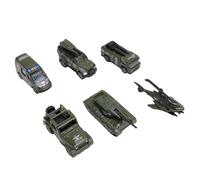 Alomejor Alloy Toy Cars Set Variety Pack, Friction Model Cars for the Development of Motor Skills, Child -friendly Material for (Style B)