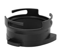 Alomejor Alomejor 54mm Aluminum Alloy Coffee Portafilter Dosing Funnel Upgraded Performance for Barista Express, Pro, and More (Black) (Black)