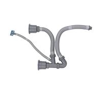 Alomejor Alomejor Expandable Universal Drain Kit Easy to Use Washbasin Double Hose Drain Kit for Any Space PP,PVC,Stainless Steel