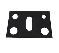 Alomejor Alomejor Gas Stove Protector Heat Resistant Reusable Stove Cover for Gas Range, Easy to Guard for Home Kitchen 24.4x16.3x0.1in (Silver) (Black)