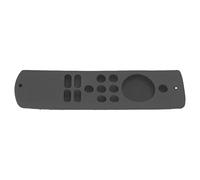 Alomejor Alomejor Soft Silicone Shockproof Remote Control Protective Case Anti Slip Cover + Lanyard for Fire TV Stick Lite (Dark Grey) (Dark Grey)