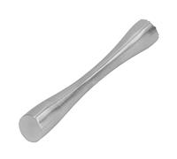 Alomejor Alomejor Stainless Steel Cocktail Muddler Ergonomic Drink Tool for Kitchen Bar Parties Stainless Steel (Short Handle) (Short Handle) () (Long)
