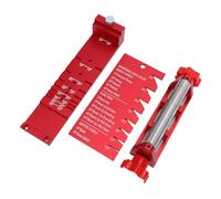 Alomejor Aluminum Alloy Chisel Honing Guide Tool Easy-to-Use Sharpening Jig for Woodworking Carving and Furniture Repair, Ensuring Tips and Accurate Angles