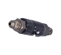 Alomejor AN3 Arrow Storage Case Connector Aluminum Alloy Brake Line Fitting, Rotating Joint Brake Hose Adapter, Internal Valve and O Ring Design for Motorsport Clutch Fuel Fluid Hose (SW-21033-BL)