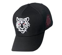Alomejor Animal Tiger Embroidered Baseball Sun Hat Cool Hip Hop Baseball Hat for Men Women Sports Fan (Tiger head white [3D embroidery])