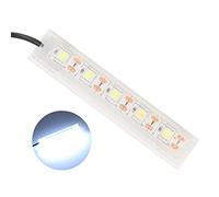 Alomejor Aquarium Light, Compact USB Powered LED Lamp for Fish Tanks, Promotes Plant Growth with White Light, Ideal for Small Aquariums and Desk Decor