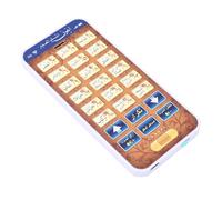 Alomejor Arabic Educational Learning Phone with 500mAh Battery Interactive Kids Language Toy for Early Education