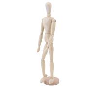 Alomejor Artist Drawing Manikin, 43cm Human Figure Model | Practical tool for education, Flexible joints, Enhances artistic skills