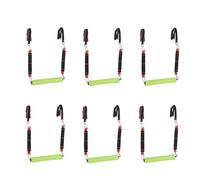 Alomejor Assisted Pull -Up -Band Reliable Pull Up Assist Equipment with Bars, Elastic Material, for Mastering, Nature Latex Tube (6 Sticks Type (180lb Load Capacity))