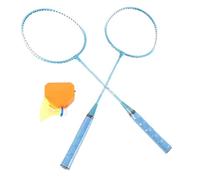 Alomejor Automatic Badminton Trainer with Two Rackets for Entertaining Training Experiences, Suitable for All Age Groups, Premium -Latex Material