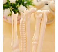 Alomejor Ballpoint Pen Exquisite Bone Shape Smoothing Writing Durable for Children's Birthday Gift 5 Pcs Bone Shape Ball Point Pen