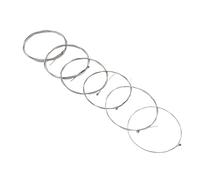 Alomejor Bass Guitar Strings Alloy Wound Bass Strings Round Winding Light Clear Tone Stable Tuning Break Resistance for Bassists Practice Studio Performance (6 string-BW930)