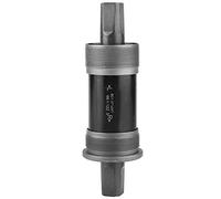 Alomejor Bicycle Bottom Bracket 118 120 122.5 124.5 127.5mm Steel Quare Hole Axis for Square Tapered Spindle Crank(68X122.5L)