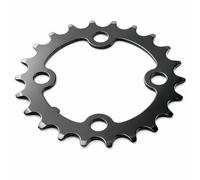 Alomejor Bicycle Chainring, 22T Carbon Steel Chainring 64mm BCD 8 9 10 Speed Chainring Replacement