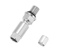 Alomejor Bicycle Hydraulic Disc Brake Hose Connector Stainless Steel Bike Hose Olive Connecting Insert Set for 5mm AVID E5 E7 E9 ER XX X0