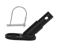 Alomejor Bicycle Trailer Coupling Hint with a Connection Needle, Robust Aluminum Alloy Material for Baby Trailers and Most Bicycles, Easy to Install and Safe