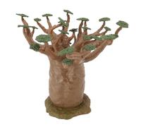 Alomejor Big Bread Tree Model, Large Simulation Sand Table Decor PVC Tree for Kids Sand Play 3,4,5,6,7,8 Years