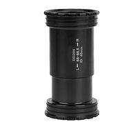 Alomejor Bike Bottom Bracket BB Thread Type Crankset Bearings Compatible with /PF30 68/73/86mm Bicycle(Black)