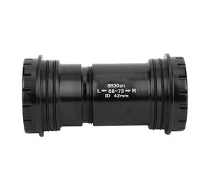 Alomejor Bike Bottom Bracket BB30 Thread Type Bottom Bracket for Mountain Bike Chain Wheel Bottom Bracket (black)