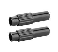 Alomejor Bike Brake Cable Joiner, Universal Alloy Precision Threaded Connector Pair for Mountain Road Hybrid Cyclists Bikes Maintenance