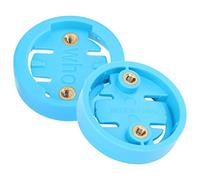 Alomejor Bike Computer Mount, 2Pcs Nylon Bicycle Meter Holder Adapter Base with Good Support for Wahoo Bellevue Computers