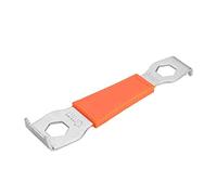 Alomejor Bike Crank Spanner 9/10mm Carbon Steel Bike Chain Fixed Wrench Bicycle Repair Tool